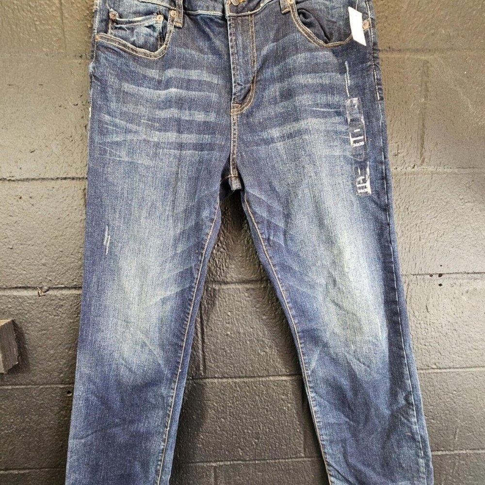 Aeropostale Men's Size 34x30 in Straight Regular Essex Blue Cotton Jeans